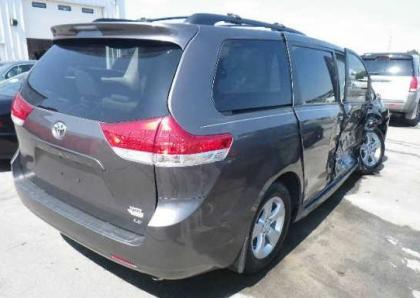 2012 TOYOTA SIENNA LE - GRAY ON GRAY 4