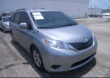 2012 TOYOTA SIENNA LE - GRAY ON GRAY