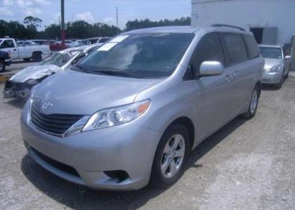 2012 TOYOTA SIENNA LE - GRAY ON GRAY 2