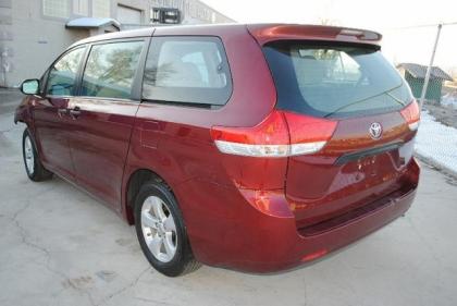 2011 TOYOTA SIENNA LE - RED ON GRAY 3