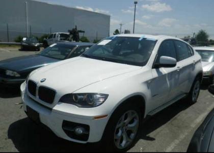 2011 BMW X6 BASE - WHITE ON RED 2