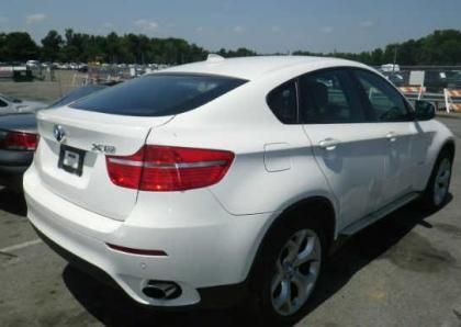 2011 BMW X6 BASE - WHITE ON RED 4