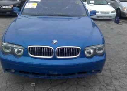 2002 BMW 745 I - BLUE ON BLACK 6