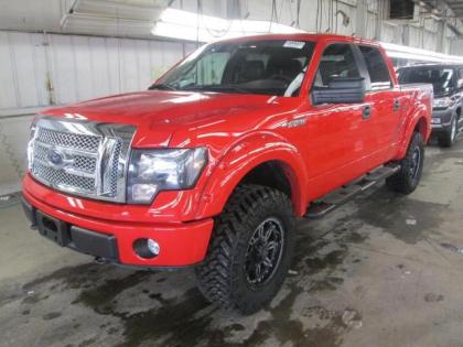 2013 FORD F-150 XLT - RED ON BLACK 1