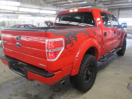 2013 FORD F-150 XLT - RED ON BLACK 7