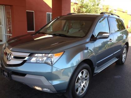 2008 ACURA MDX TECHNOLOGY PACKAGE - BLUE ON BEIGE 1
