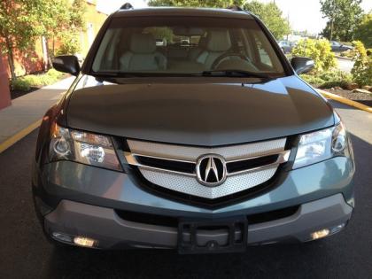 2008 ACURA MDX TECHNOLOGY PACKAGE - BLUE ON BEIGE 2
