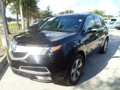 2010 ACURA MDX TECHNOLOGY PACKAGE - BLACK ON BLACK 1