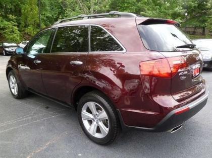 2011 ACURA MDX TECHNOLOGY PACKAGE - RED ON GRAY 3