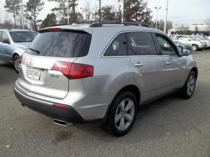 2010 ACURA MDX TECHNOLOGY PACKAGE - SILVER ON GRAY 3