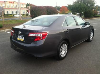 2012 TOYOTA CAMRY LE - GRAY ON BLACK 3