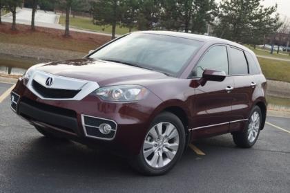 2011 ACURA RDX TECHNOLOGY PACKAGE - MAROON ON GRAY