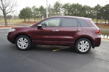 2011 ACURA RDX TECHNOLOGY PACKAGE - MAROON ON GRAY 3