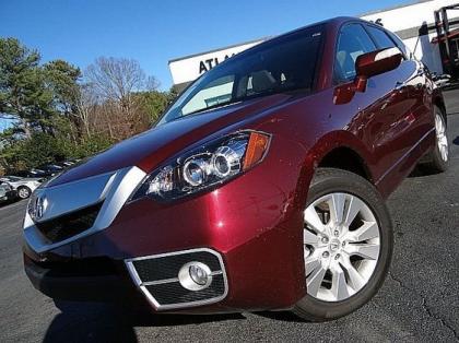 2012 ACURA RDX TECHNOLOGY PACKAGE - MAROON ON GRAY 1