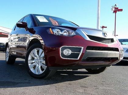 2012 ACURA RDX TECHNOLOGY PACKAGE - MAROON ON GRAY 2