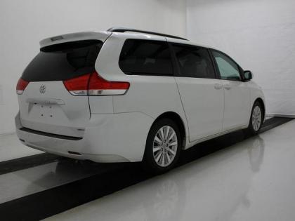 2012 TOYOTA SIENNA LIMITED - WHITE ON GRAY 2