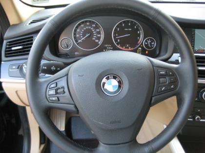 2012 BMW X3 XDRIVE28I - BLACK ON BEIGE 6
