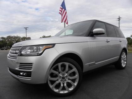 2013 LAND ROVER RANGE ROVER SUPERCHARGED - SILVER ON BLACK 1
