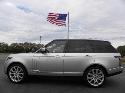 2013 LAND ROVER RANGE ROVER SUPERCHARGED - SILVER ON BLACK 3