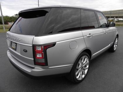 2013 LAND ROVER RANGE ROVER SUPERCHARGED - SILVER ON BLACK 4