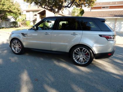 2014 LAND ROVER RANGE ROVER SPORT SUPERCHARGED - SILVER ON BROWN 2