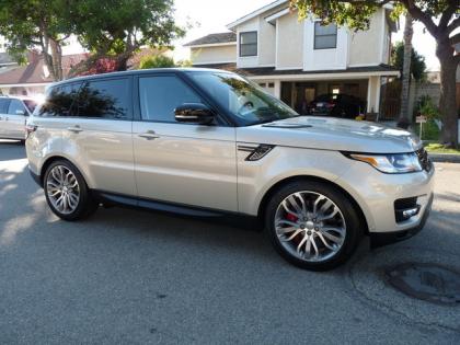 2014 LAND ROVER RANGE ROVER SPORT SUPERCHARGED - SILVER ON BROWN 3