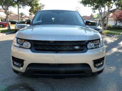 2014 LAND ROVER RANGE ROVER SPORT SUPERCHARGED - SILVER ON BROWN 4