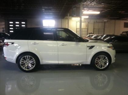 2014 LAND ROVER RANGE ROVER SPORT AUTOBIOGRAPHY - WHITE ON RED 4
