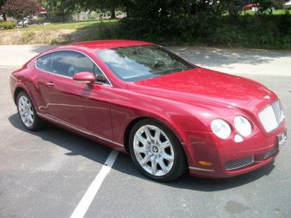 2004 BENTLEY CONTINENTAL GT - RED ON BEIGE 1