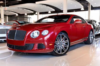 2013 BENTLEY CONTINENTAL GT SPEED - RED ON BLACK 1