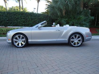 2013 BENTLEY CONTINENTAL GT V8 - SILVER ON GRAY 4