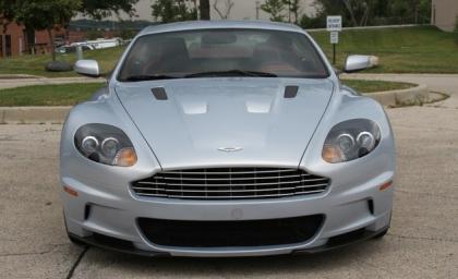 2009 ASTON MARTIN DBS COUPE - SILVER ON RED 2