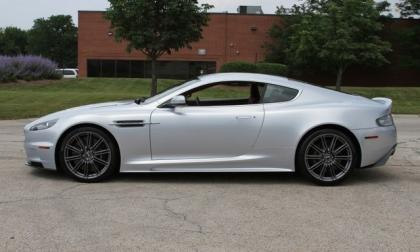 2009 ASTON MARTIN DBS COUPE - SILVER ON RED 3
