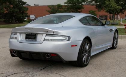 2009 ASTON MARTIN DBS COUPE - SILVER ON RED 4