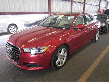 2012 AUDI A6 3.0T - RED ON BEIGE