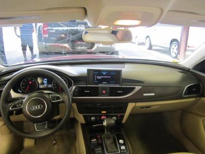 2012 AUDI A6 3.0T - RED ON BEIGE 4