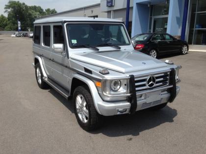 2010 MERCEDES BENZ G550 4MATIC - SILVER ON BLACK