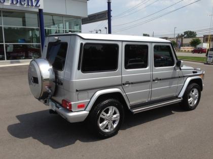 2010 MERCEDES BENZ G550 4MATIC - SILVER ON BLACK 3
