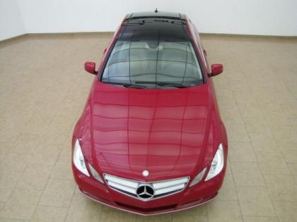 2011 MERCEDES BENZ E350 COUPE - RED ON BEIGE 2