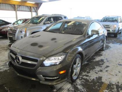 2013 MERCEDES BENZ CLS550 4MATIC - GRAY ON CREAM