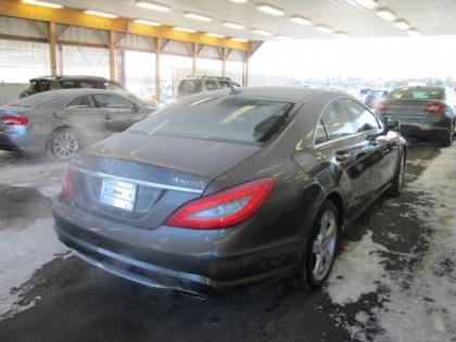 2013 MERCEDES BENZ CLS550 4MATIC - GRAY ON CREAM 2