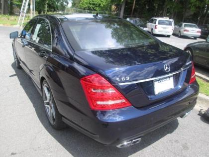2013 MERCEDES BENZ S63 AMG - BLUE ON BROWN 3