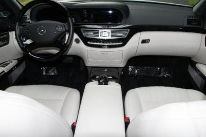 2011 MERCEDES BENZ S600 BASE - WHITE ON WHITE 8