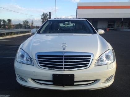 2007 MERCEDES BENZ S550 4MATIC - WHITE ON BLACK 3