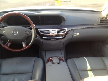 2007 MERCEDES BENZ S550 4MATIC - WHITE ON BLACK 7