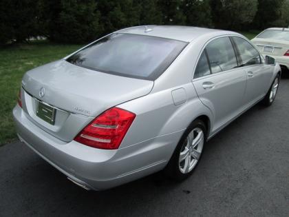 2012 MERCEDES BENZ S550 4MATIC - SILVER ON BLACK 3