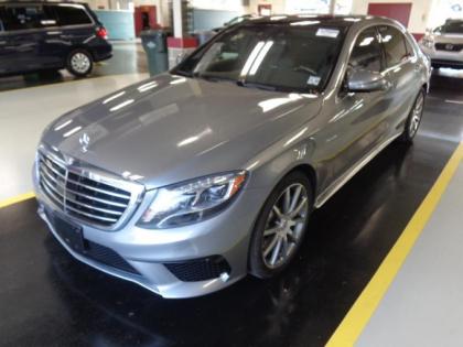 2015 MERCEDES BENZ S63 AMG - SILVER ON BLACK