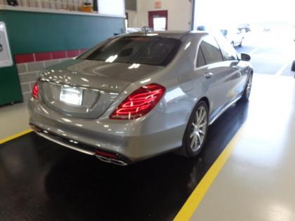 2015 MERCEDES BENZ S63 AMG - SILVER ON BLACK 2