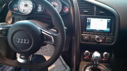 2012 AUDI R8 5.2L GT - WHITE ON BLACK 3