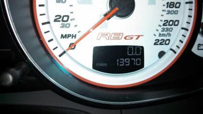 2012 AUDI R8 5.2L GT - WHITE ON BLACK 5
